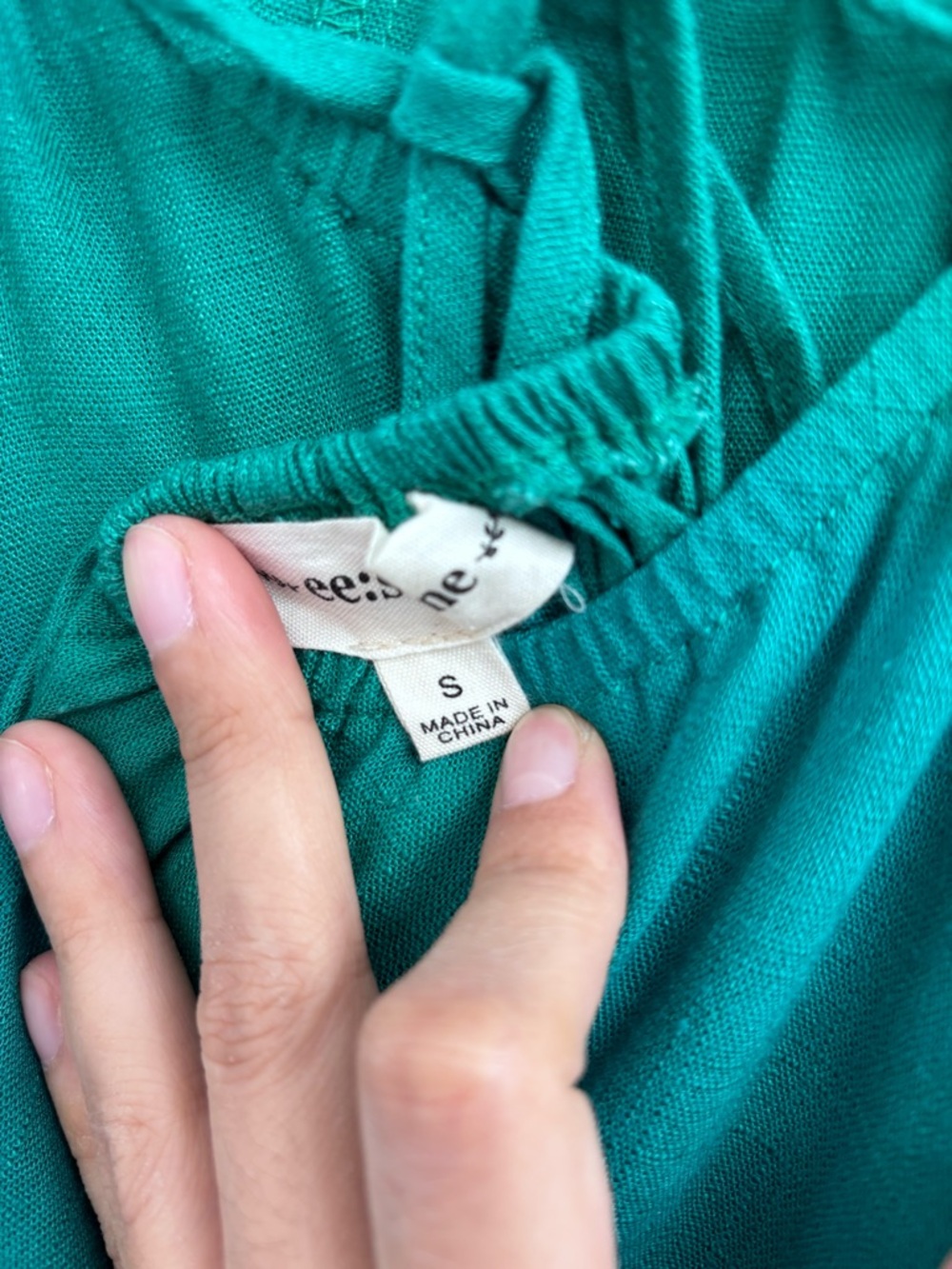 ee:some Emerald Wide-Leg Jumpsuit - Picture 10 of 16